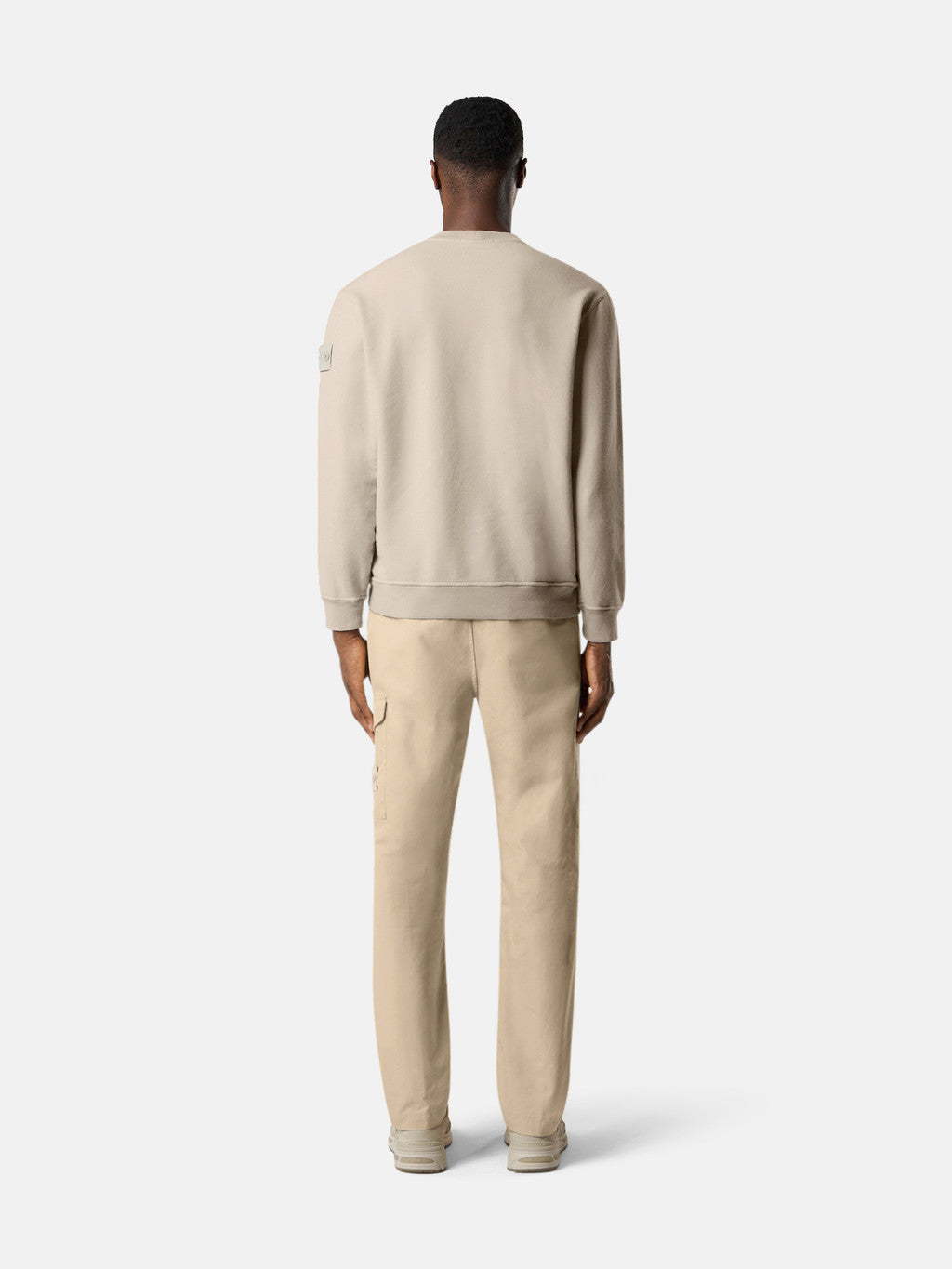3100047 WEATHERPROOF COTTON CANVAS_STONE ISLAND GHOST