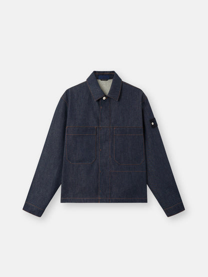 Q100027 INDIGO DENIM-RAW